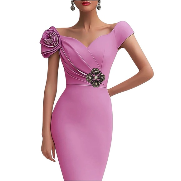 Vintage Silver Tone Maltese Cross Pendant Pin Brooch 1950 one owner authentic - Picture 13 of 16